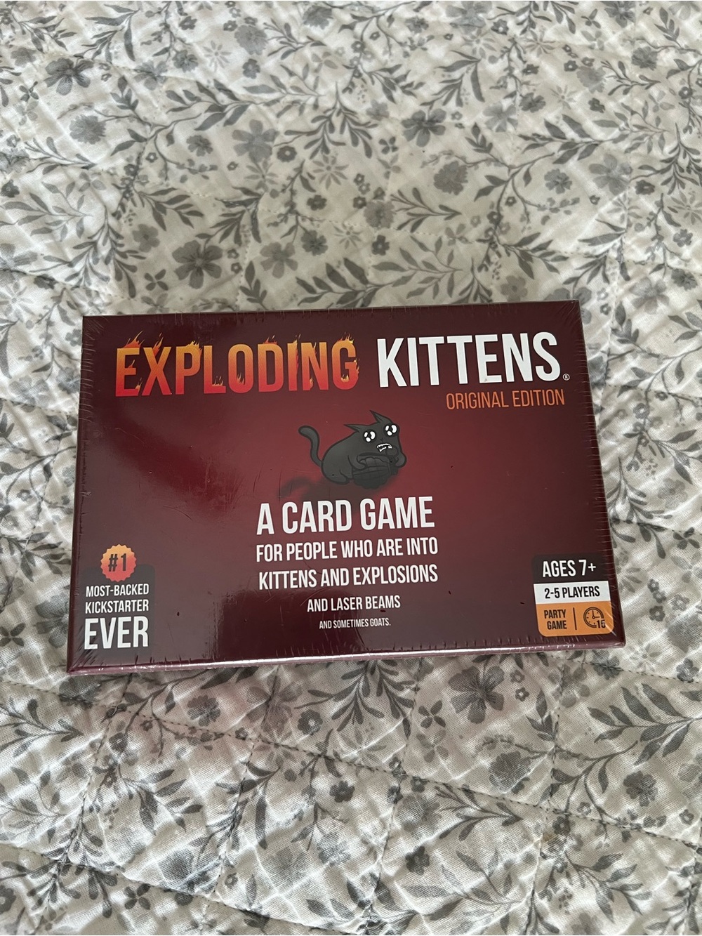 Exploding Kittens Original Edition Card Game NEW Factory Sealed Ages 7+ Game